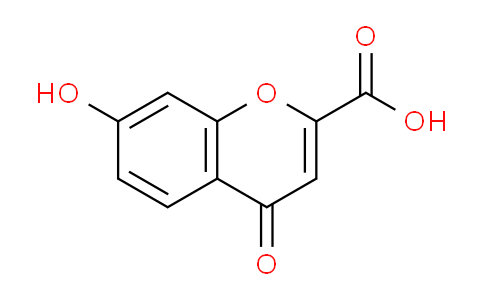 CAS No. 30113-83-8, 7-Hydroxy-4-oxo-4H-chromene-2-carboxylic acid