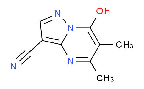 CAS No. 1310199-27-9, 7-Hydroxy-5,6-dimethylpyrazolo[1,5-a]pyrimidine-3-carbonitrile