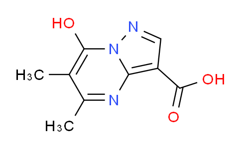 CAS No. 1284618-26-3, 7-Hydroxy-5,6-dimethylpyrazolo[1,5-a]pyrimidine-3-carboxylic acid