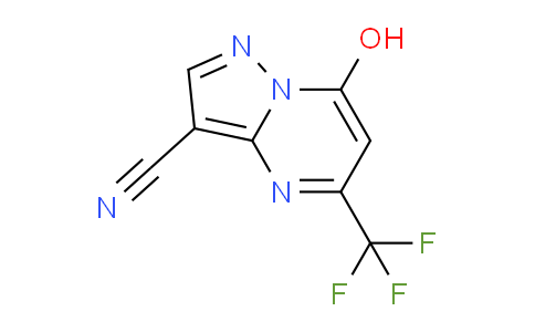 CAS No. 1159983-11-5, 7-Hydroxy-5-(trifluoromethyl)pyrazolo[1,5-a]pyrimidine-3-carbonitrile