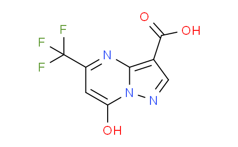 CAS No. 1310308-29-2, 7-Hydroxy-5-(trifluoromethyl)pyrazolo[1,5-a]pyrimidine-3-carboxylic acid