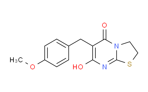 CAS No. 352345-44-9, 7-Hydroxy-6-(4-methoxybenzyl)-2H-thiazolo[3,2-a]pyrimidin-5(3H)-one