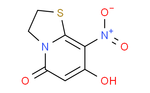 CAS No. 1303510-58-8, 7-Hydroxy-8-nitro-2H-thiazolo[3,2-a]pyridin-5(3H)-one
