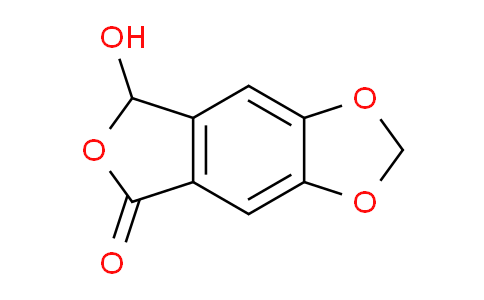 CAS No. 62869-57-2, 7-Hydroxy-[1,3]dioxolo[4,5-f]isobenzofuran-5(7H)-one