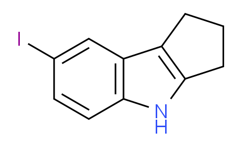 CAS No. 872473-09-1, 7-Iodo-1,2,3,4-tetrahydrocyclopenta[b]indole