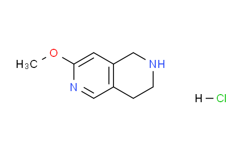 CAS No. 1335058-42-8, 7-Methoxy-1,2,3,4-tetrahydro-2,6-naphthyridine hydrochloride
