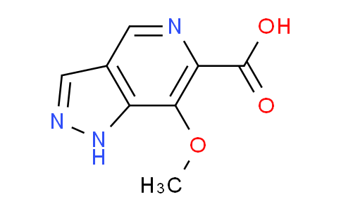 CAS No. 1523194-23-1, 7-Methoxy-1H-pyrazolo[4,3-c]pyridine-6-carboxylic acid