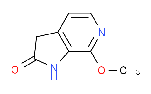 CAS No. 1190317-80-6, 7-Methoxy-1H-pyrrolo[2,3-c]pyridin-2(3H)-one