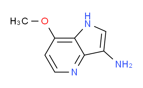 CAS No. 1116136-58-3, 7-Methoxy-1H-pyrrolo[3,2-b]pyridin-3-amine