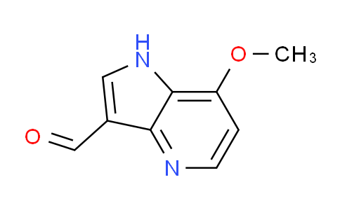 CAS No. 1190318-89-8, 7-Methoxy-1H-pyrrolo[3,2-b]pyridine-3-carbaldehyde