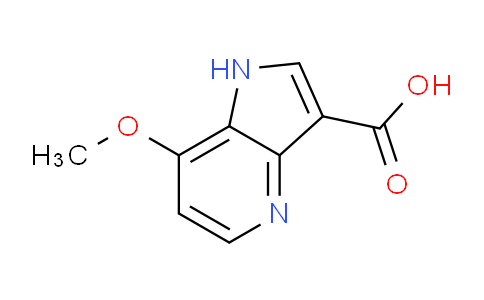 CAS No. 1190318-94-5, 7-Methoxy-1H-pyrrolo[3,2-b]pyridine-3-carboxylic acid
