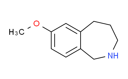 CAS No. 159020-94-7, 7-Methoxy-2,3,4,5-tetrahydro-1H-benzo[c]azepine
