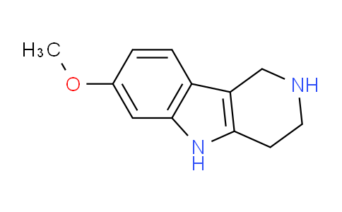 CAS No. 19686-12-5, 7-Methoxy-2,3,4,5-tetrahydro-1H-pyrido[4,3-b]indole