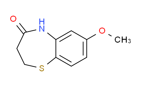 CAS No. 110766-87-5, 7-Methoxy-2,3-dihydrobenzo[b][1,4]thiazepin-4(5H)-one