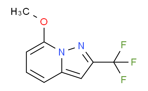 CAS No. 1823346-11-7, 7-Methoxy-2-(trifluoromethyl)pyrazolo[1,5-a]pyridine