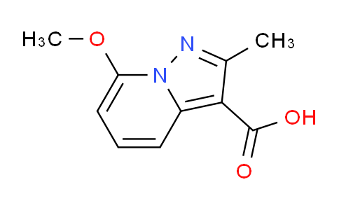 CAS No. 1352396-32-7, 7-Methoxy-2-methylpyrazolo[1,5-a]pyridine-3-carboxylic acid