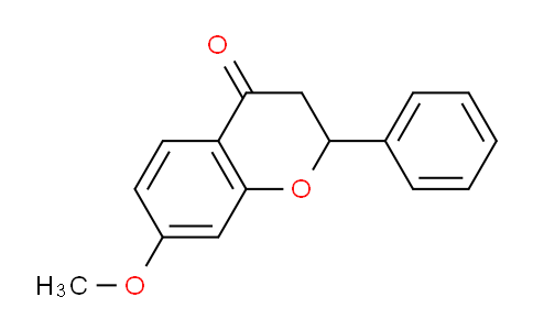 CAS No. 21785-09-1, 7-Methoxy-2-phenylchroman-4-one