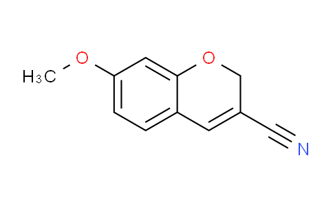CAS No. 57543-70-1, 7-Methoxy-2H-chromene-3-carbonitrile