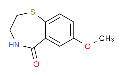 CAS No. 145903-32-8, 7-Methoxy-3,4-dihydrobenzo[f][1,4]thiazepin-5(2H)-one