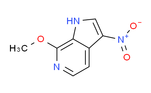 CAS No. 1190314-26-1, 7-Methoxy-3-nitro-1H-pyrrolo[2,3-c]pyridine