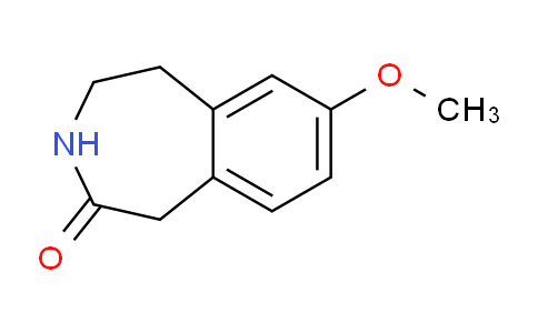 CAS No. 17639-45-1, 7-Methoxy-4,5-dihydro-1H-benzo[d]azepin-2(3H)-one