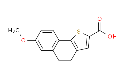CAS No. 78554-65-1, 7-Methoxy-4,5-dihydronaphtho[1,2-b]thiophene-2-carboxylic acid