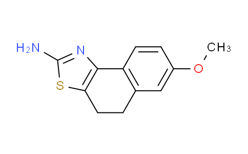 CAS No. 62324-82-7, 7-Methoxy-4,5-dihydronaphtho[1,2-d]thiazol-2-amine