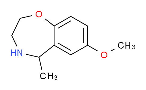CAS No. 1520510-34-2, 7-Methoxy-5-methyl-2,3,4,5-tetrahydrobenzo[f][1,4]oxazepine