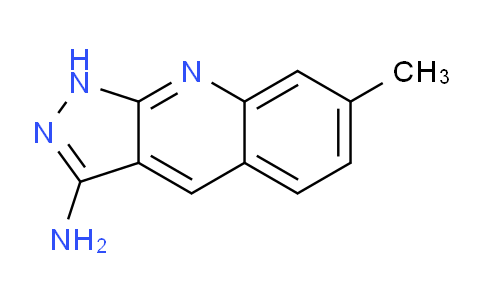 CAS No. 351357-44-3, 7-Methyl-1H-pyrazolo[3,4-b]quinolin-3-amine