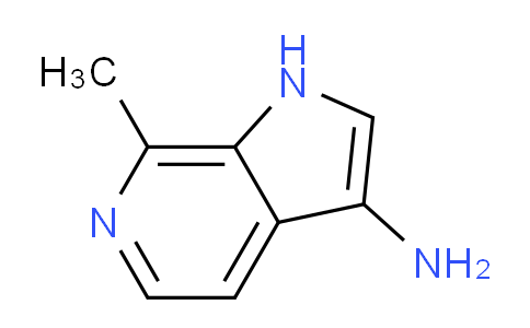CAS No. 1190314-01-2, 7-Methyl-1H-pyrrolo[2,3-c]pyridin-3-amine