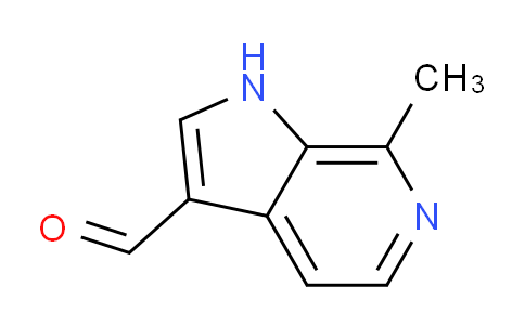 CAS No. 1167055-47-1, 7-Methyl-1H-pyrrolo[2,3-c]pyridine-3-carbaldehyde