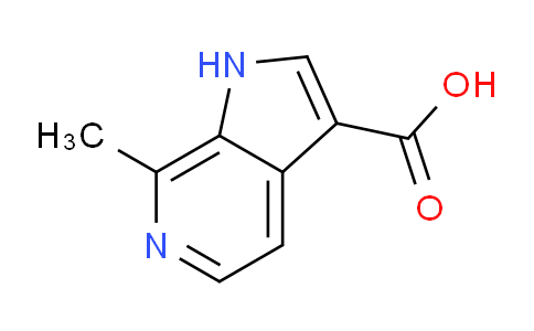 CAS No. 1167055-45-9, 7-Methyl-1H-pyrrolo[2,3-c]pyridine-3-carboxylic acid