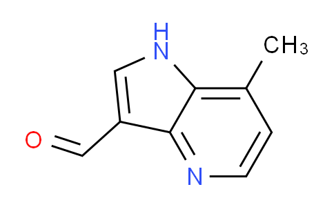 CAS No. 1023817-89-1, 7-Methyl-1H-pyrrolo[3,2-b]pyridine-3-carbaldehyde