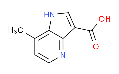 CAS No. 1190312-60-7, 7-Methyl-1H-pyrrolo[3,2-b]pyridine-3-carboxylic acid
