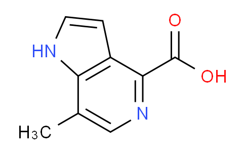 CAS No. 1082041-02-8, 7-Methyl-1H-pyrrolo[3,2-c]pyridine-4-carboxylic acid