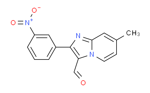 CAS No. 727652-05-3, 7-Methyl-2-(3-nitrophenyl)imidazo[1,2-a]pyridine-3-carbaldehyde