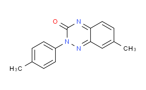 CAS No. 1255147-23-9, 7-Methyl-2-(p-tolyl)benzo[e][1,2,4]triazin-3(2H)-one