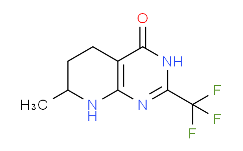 CAS No. 1707585-64-5, 7-Methyl-2-(trifluoromethyl)-5,6,7,8-tetrahydropyrido[2,3-d]pyrimidin-4(3H)-one