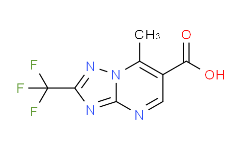 CAS No. 924846-75-3, 7-Methyl-2-(trifluoromethyl)-[1,2,4]triazolo[1,5-a]pyrimidine-6-carboxylic acid