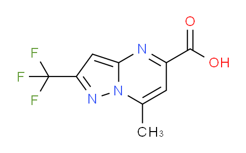 CAS No. 1782824-90-1, 7-Methyl-2-(trifluoromethyl)pyrazolo[1,5-a]pyrimidine-5-carboxylic acid