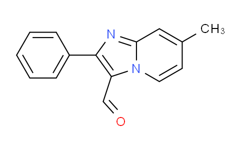 CAS No. 300708-60-5, 7-Methyl-2-phenylimidazo[1,2-a]pyridine-3-carbaldehyde