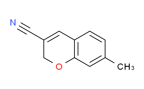 CAS No. 1049129-30-7, 7-Methyl-2H-chromene-3-carbonitrile
