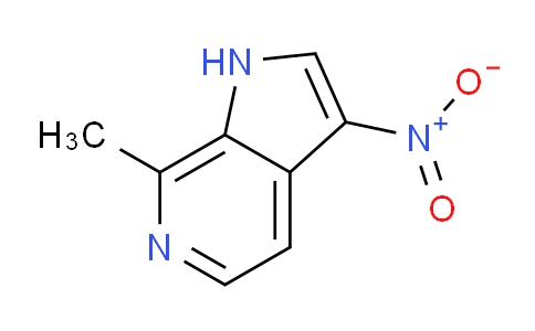CAS No. 1190313-84-8, 7-Methyl-3-nitro-1H-pyrrolo[2,3-c]pyridine
