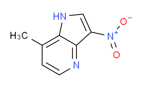 CAS No. 1190319-19-7, 7-Methyl-3-nitro-1H-pyrrolo[3,2-b]pyridine