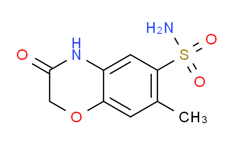 CAS No. 864544-84-3, 7-Methyl-3-oxo-3,4-dihydro-2H-benzo[b][1,4]oxazine-6-sulfonamide
