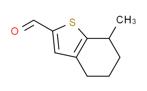 CAS No. 1710345-17-7, 7-Methyl-4,5,6,7-tetrahydrobenzo[b]thiophene-2-carbaldehyde