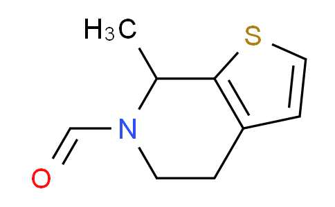 CAS No. 678185-07-4, 7-Methyl-4,7-dihydrothieno[2,3-c]pyridine-6(5H)-carbaldehyde