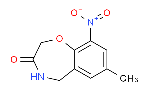 CAS No. 697234-10-9, 7-Methyl-9-nitro-4,5-dihydrobenzo[f][1,4]oxazepin-3(2H)-one