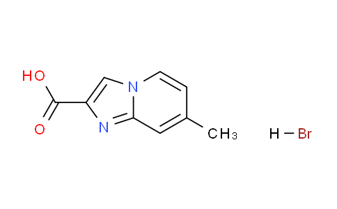 CAS No. 820245-54-3, 7-Methylimidazo[1,2-a]pyridine-2-carboxylic acid hydrobromide