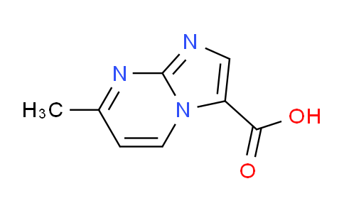 CAS No. 1020034-40-5, 7-Methylimidazo[1,2-a]pyrimidine-3-carboxylic acid